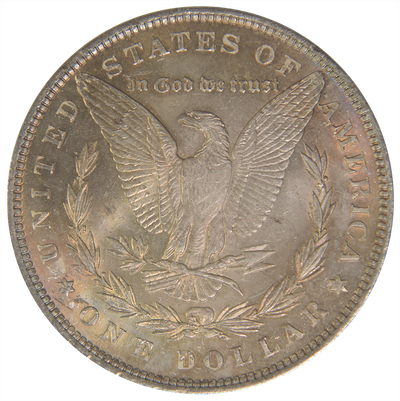 1888 Morgan Dollar . . . . Select BU Toned Reverse