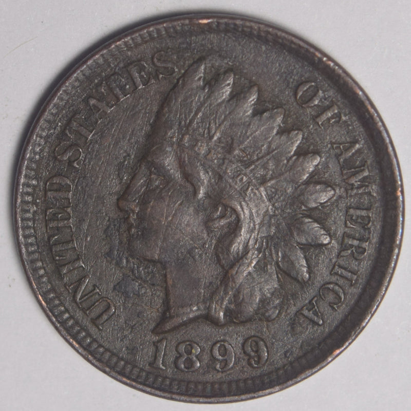 1899 Indian Cent . . . . AU corroded