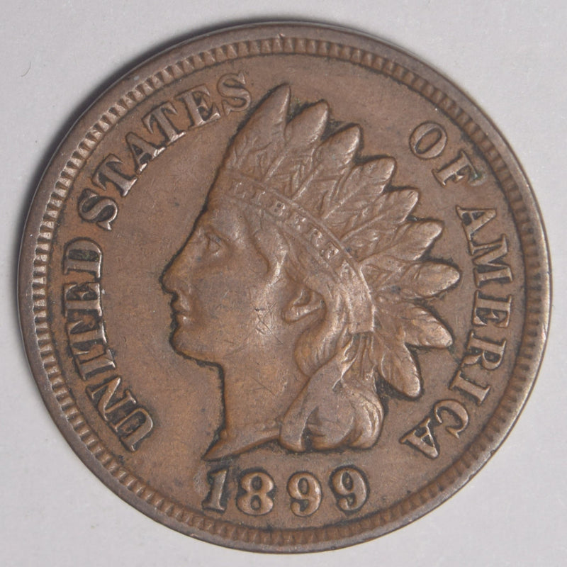 1899 Indian Cent . . . . Choice About Uncirculated