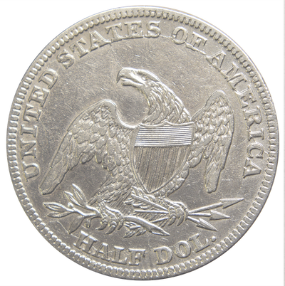 1839-O Reeded Edge Bust Half . . . . Choice About Uncirculated
