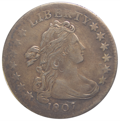 1807 Draped Bust Dime . . . . Extremely Fine
