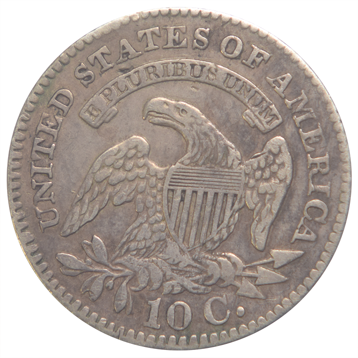 1827 Bust Dime . . . . Extremely Fine