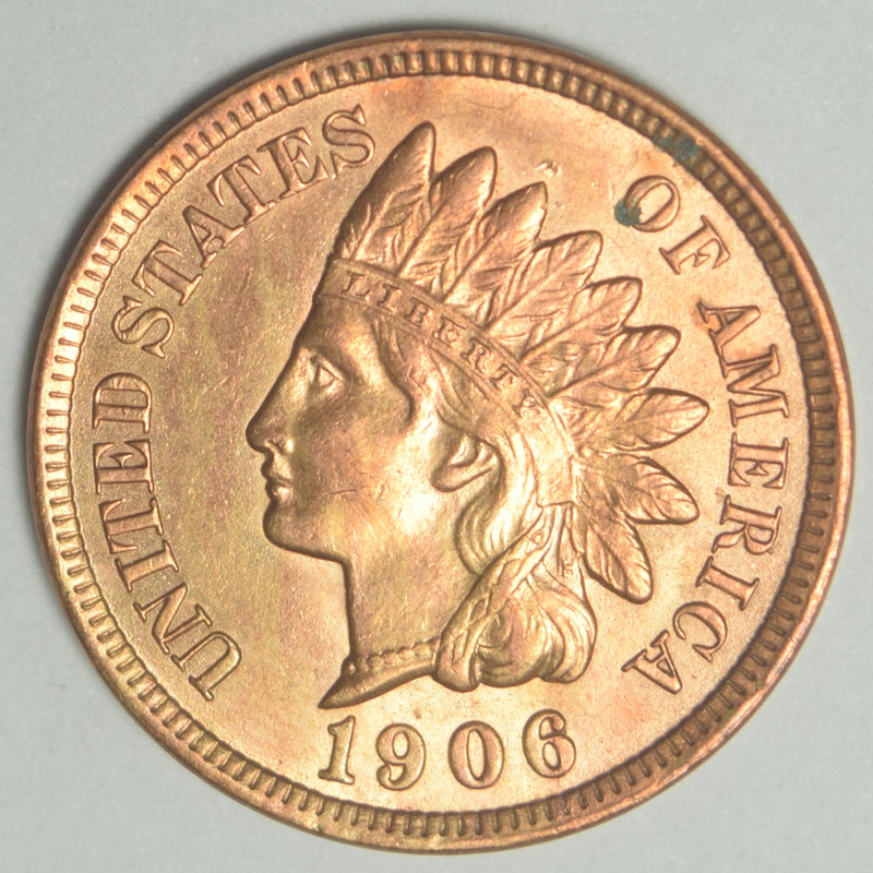 1906 Indian Cent . . . . Choice BU Red