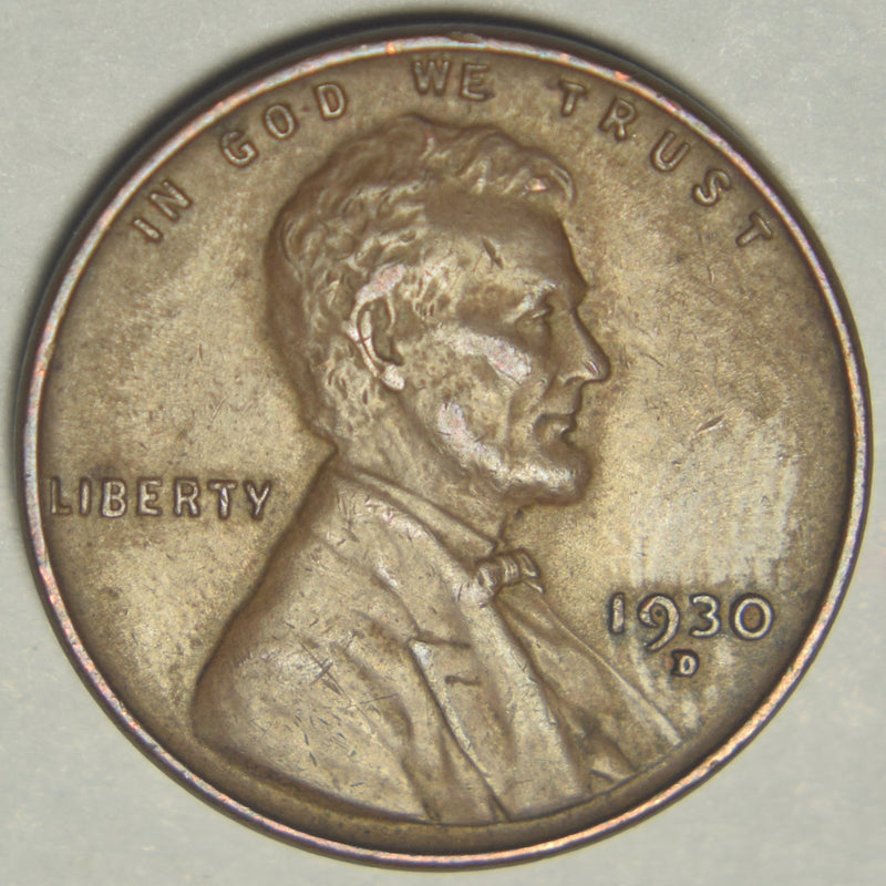 1930-D Lincoln Cent . . . . Choice About Uncirculated