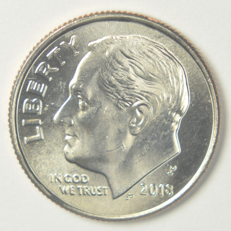 2018 Roosevelt Dime . . . . Choice Brilliant Uncirculated