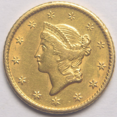 1849-O $1.00 Gold . . . . Choice Brilliant Uncirculated