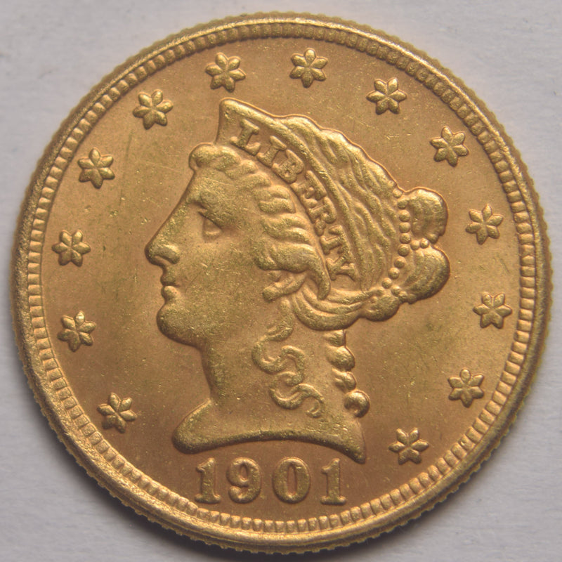 1901 $2.50 Liberty Gold . . . . Choice BU+