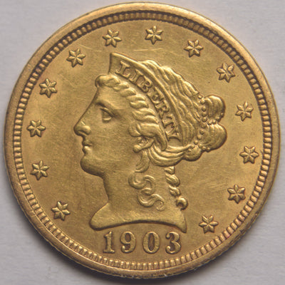 1903 $2.50 Liberty Gold . . . . Choice Brilliant Uncirculated