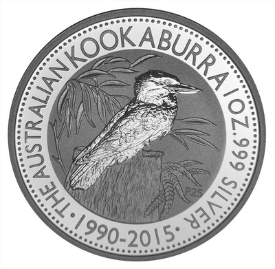 2015 Australia Kookaburra . . . . Gem BU 1 oz. Silver