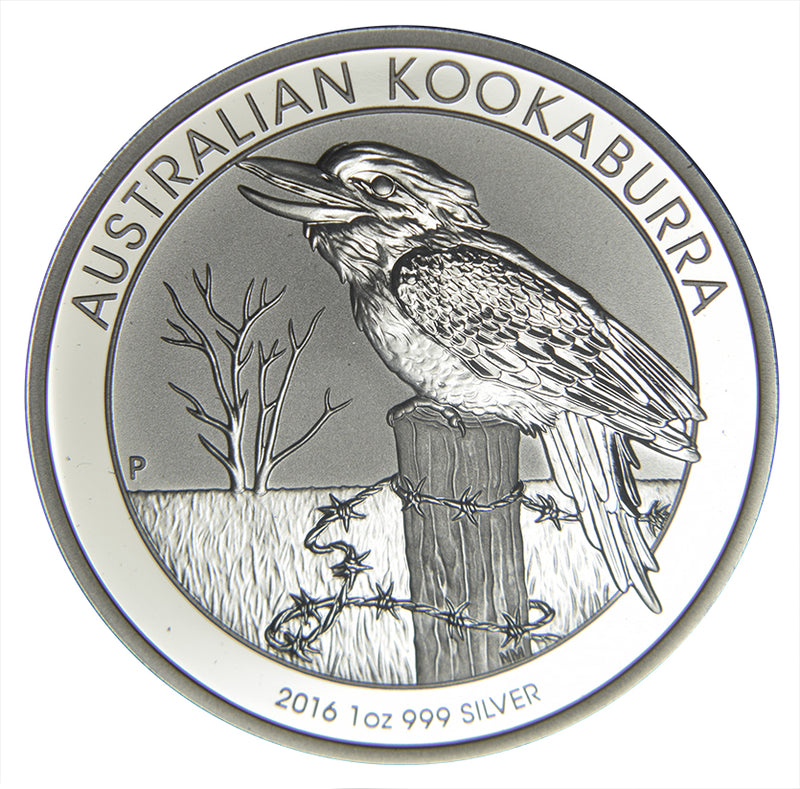 2016 Australia Kookaburra . . . . Gem BU 1 oz. Silver