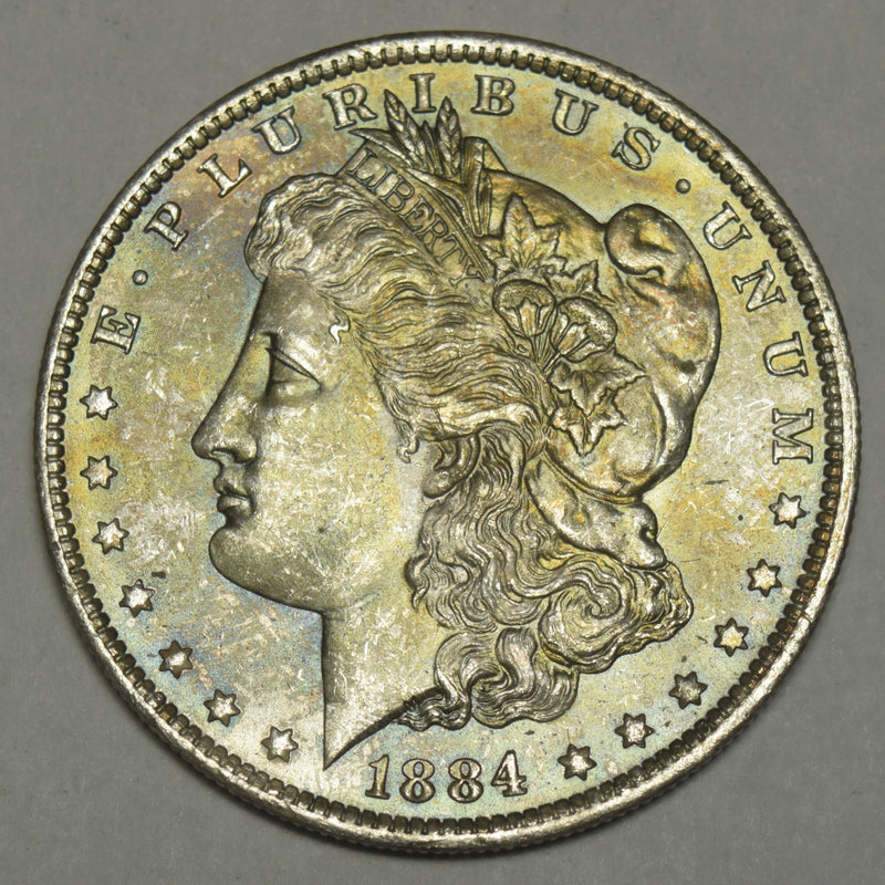 1884-O Morgan Dollar . . . . Choice BU Toned