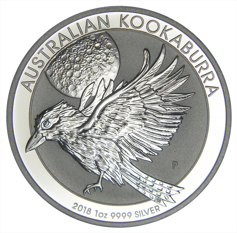 2018 Australia Kookaburra . . . . Gem BU 1 oz. Silver