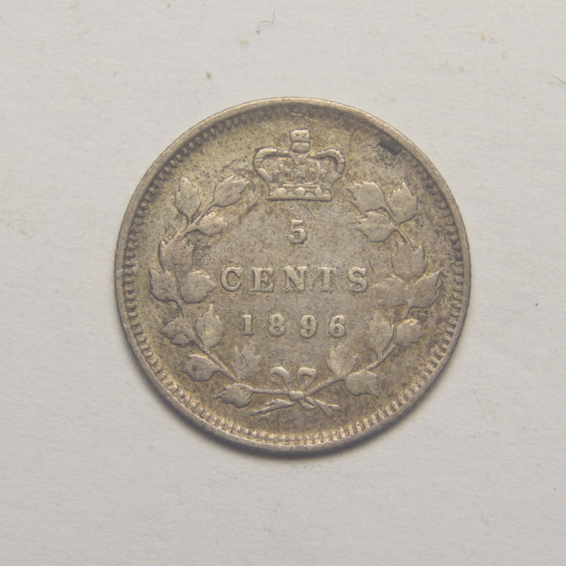1897 Canadian 5 Cents . . . . Very Fine