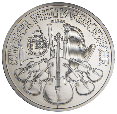 2013 Austrian Philharmonic . . . . Gem BU 1 oz. Silver