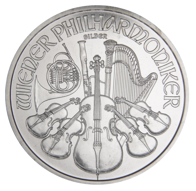 2015 Austrian Philharmonic . . . . Gem BU 1 oz. Silver