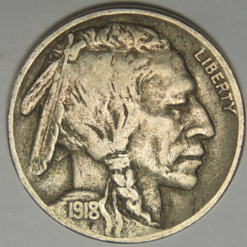 1918-D Buffalo Nickel . . . . Extremely Fine
