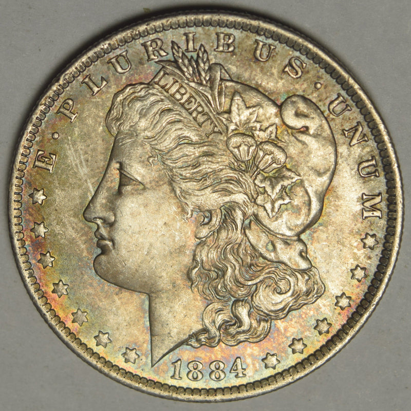 1884-O Morgan Dollar . . . . Gem BU Color!