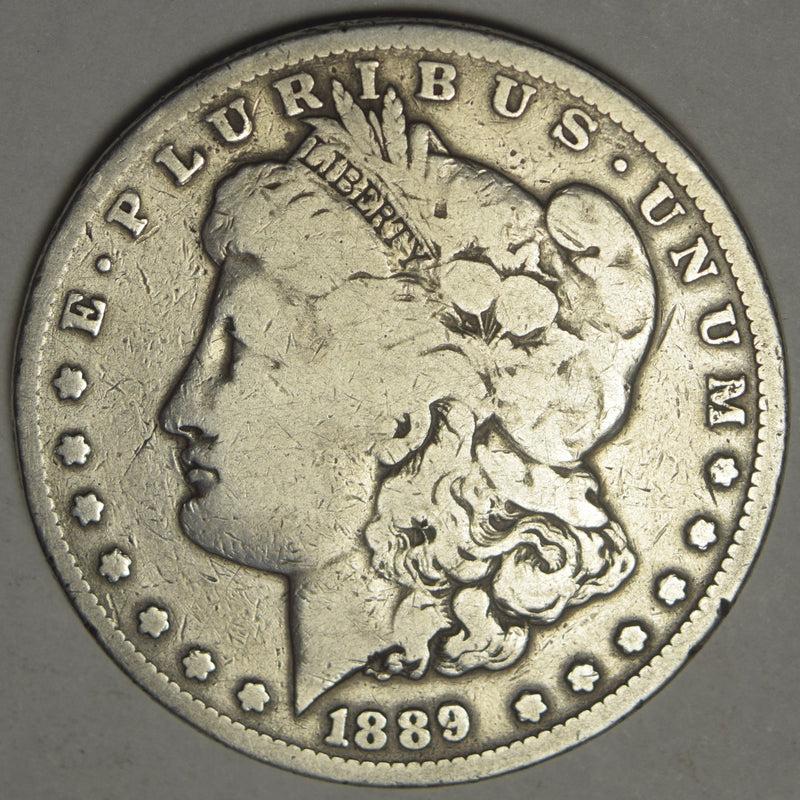 1889-CC Morgan Dollar . . . . Very Good