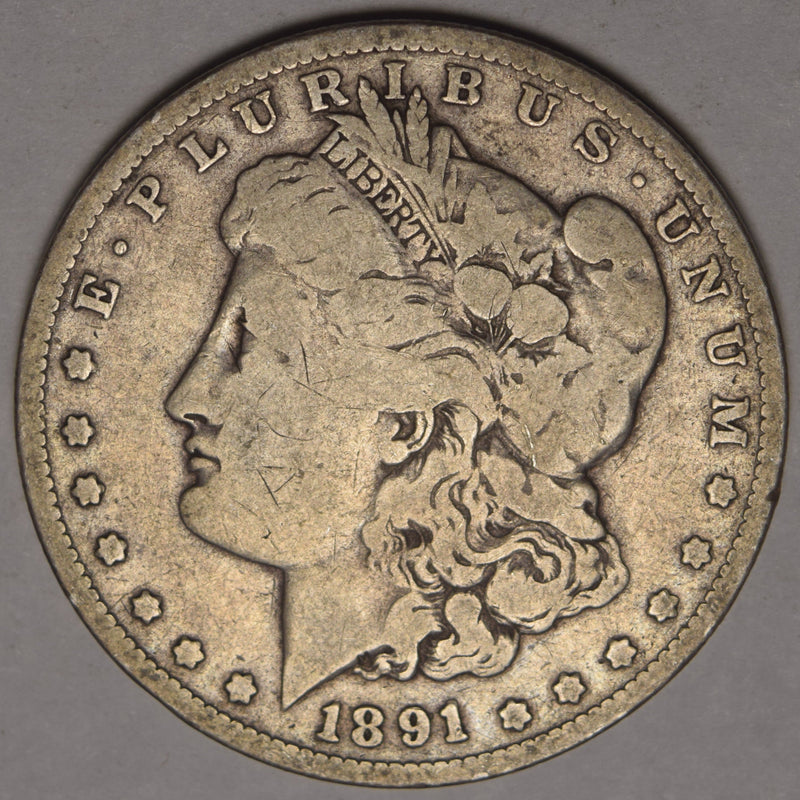 1891-O Morgan Dollar . . . . Very Good