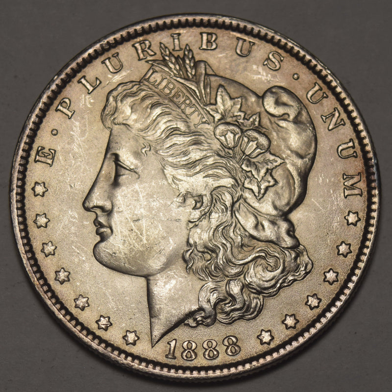 1888 Morgan Dollar . . . . Choice BU+