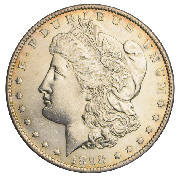 1898-S Morgan Dollar . . . . Choice Brilliant Uncirculated