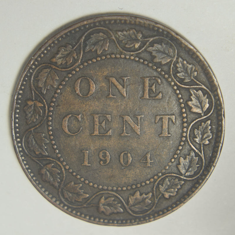 1904 Canadian Cent . . . . VF/XF