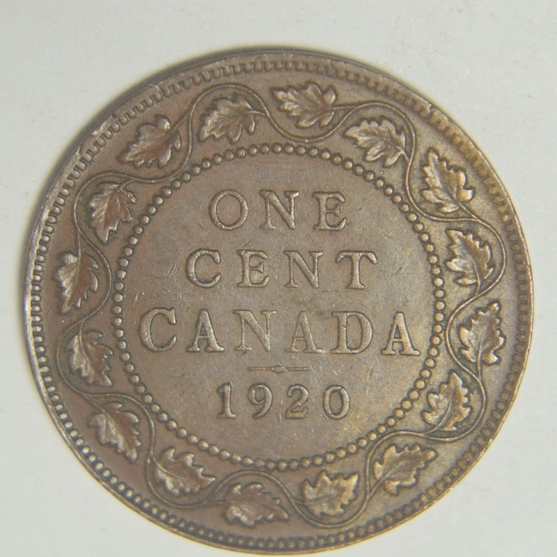 1920 Canadian Cent . . . . Choice About Uncirculated