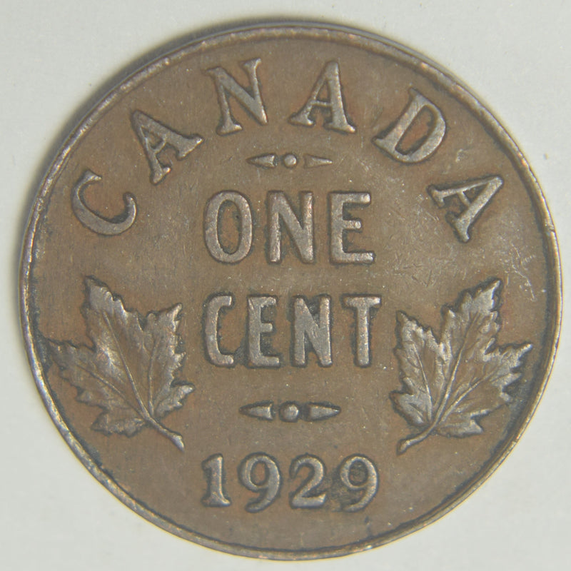 1929 Canadian Cent . . . . Extremely Fine
