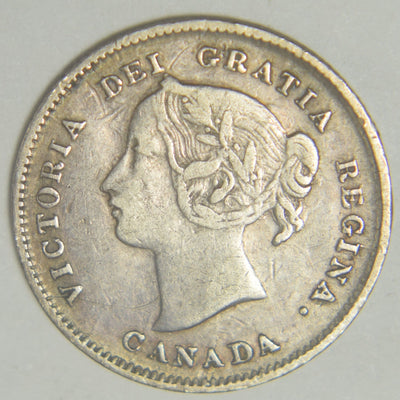 1893 Canadian 5 Cents . . . . Very Fine