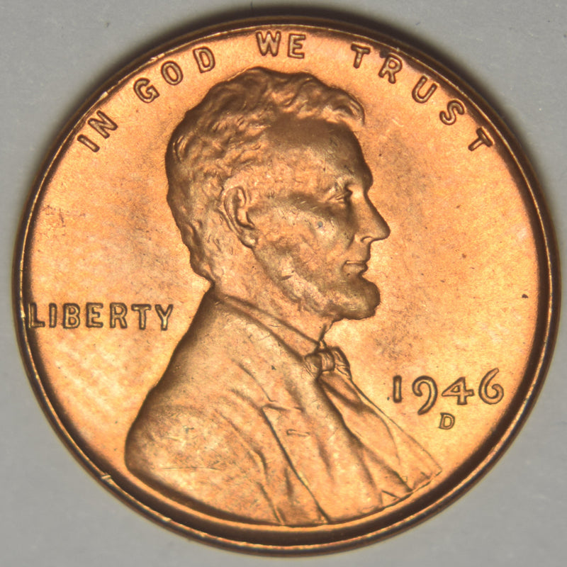 1946-D Lincoln Cent . . . . Brilliant Uncirculated