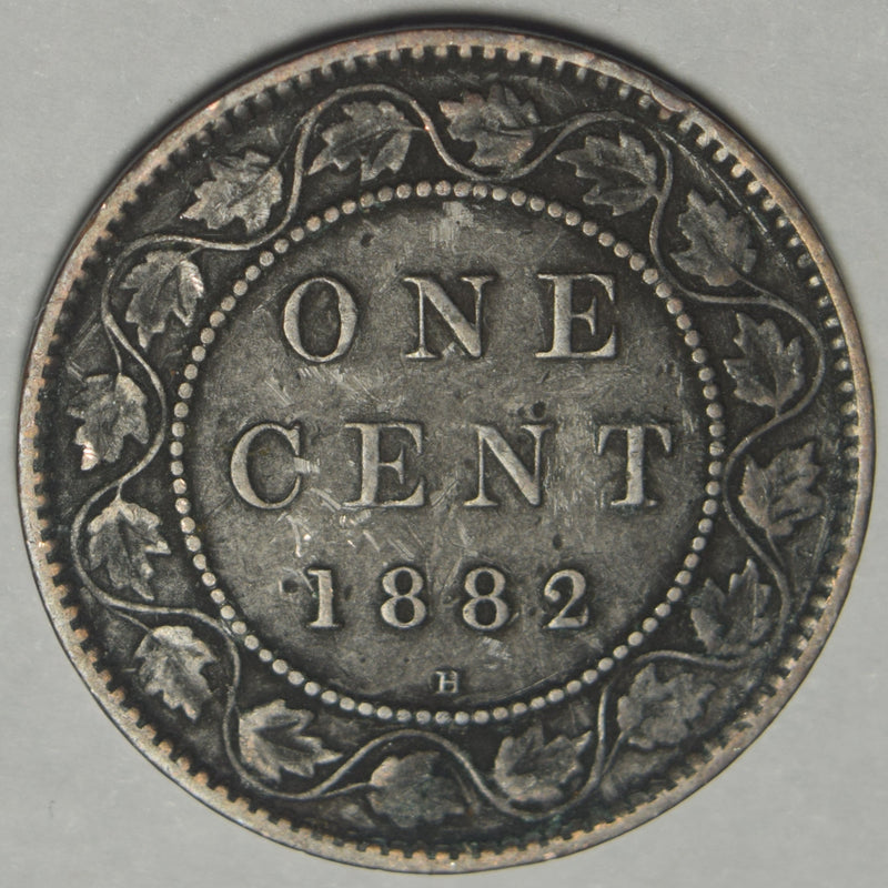 1882 H Canadian Cent . . . . Very Fine