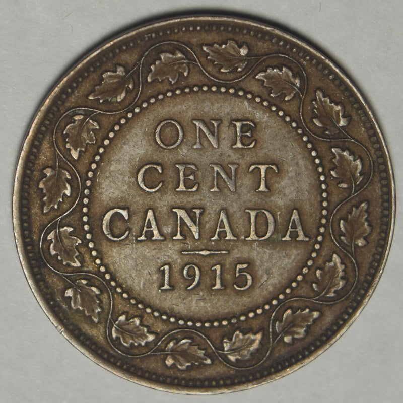 1915 Canadian Cent . . . . XF/AU