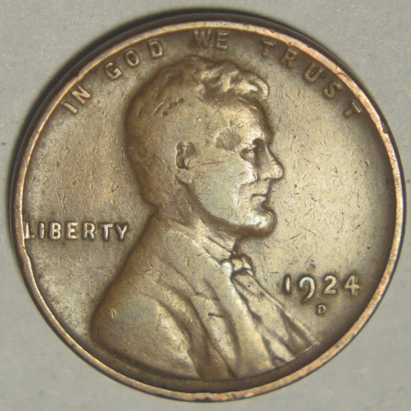 1924-D Lincoln Cent . . . . Extremely Fine