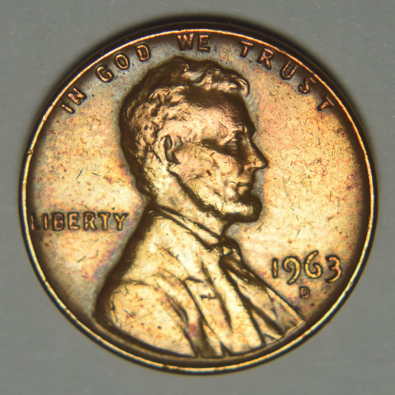 1963-D Lincoln Cent . . . . Brilliant Uncirculated