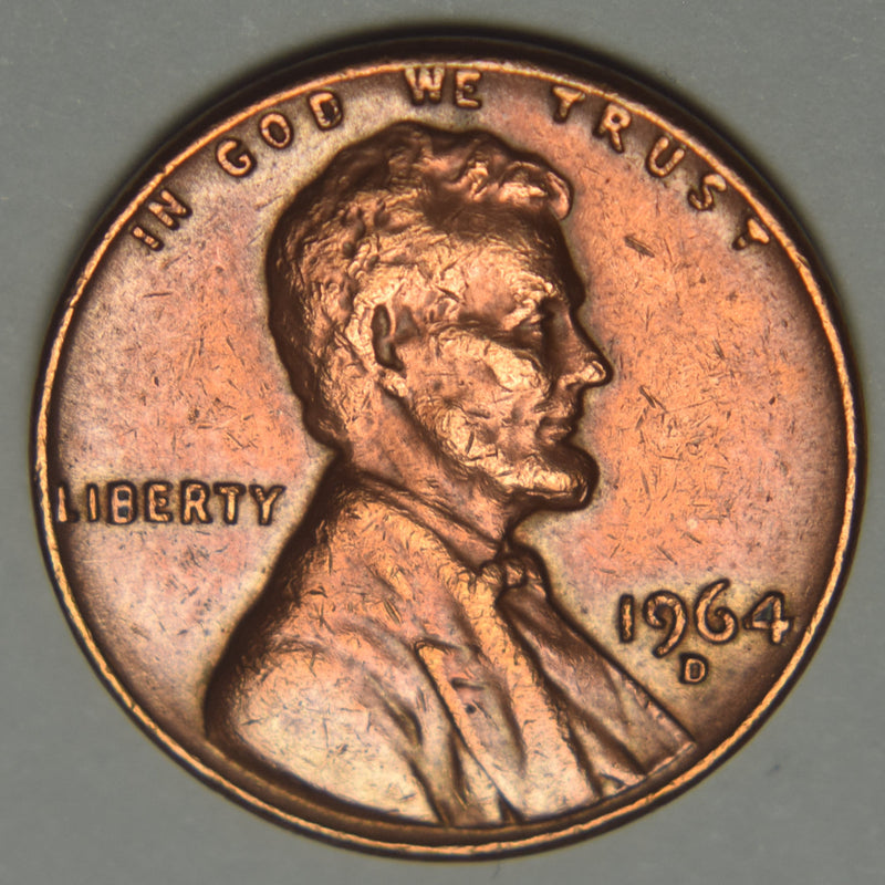 1964-D Lincoln Cent . . . . Brilliant Uncirculated