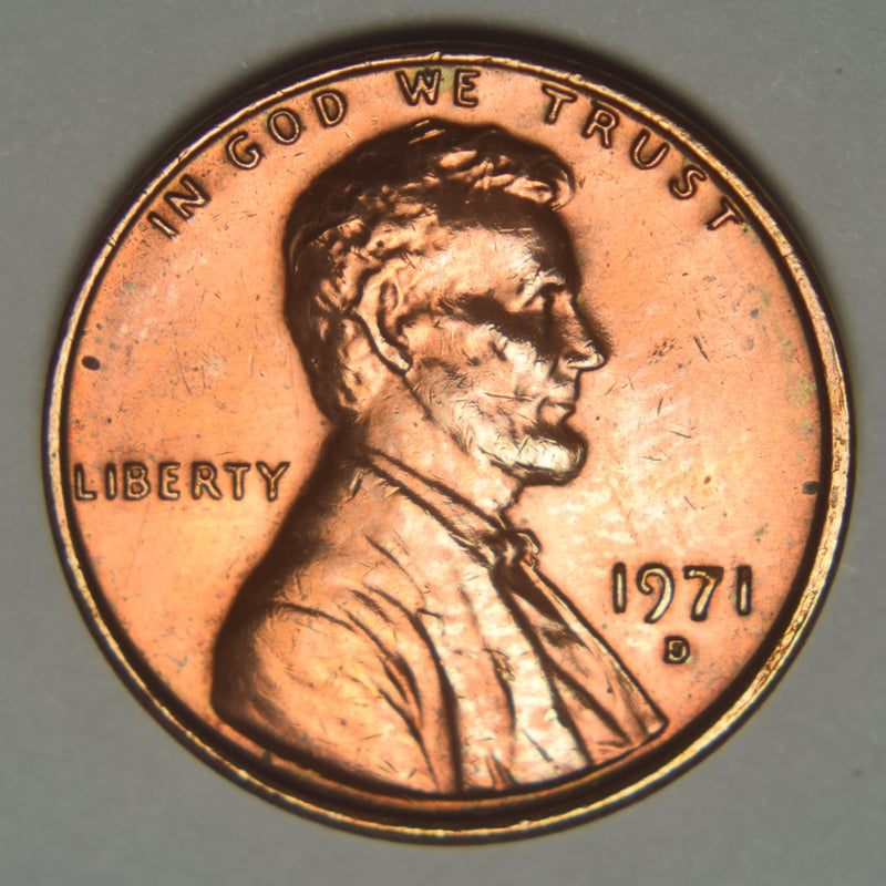 1971-D Lincoln Cent . . . . Brilliant Uncirculated