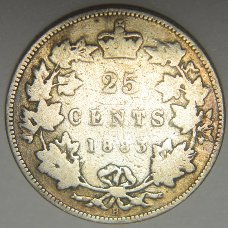 1893 Canadian Quarter . . . . Very Good