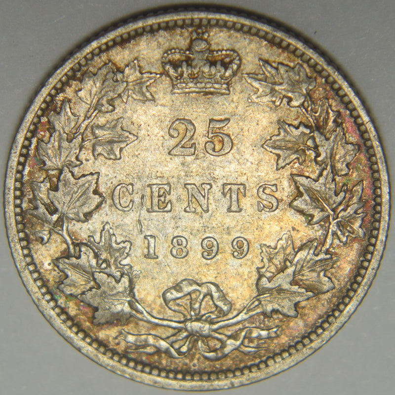 1899 Canadian Quarter . . . . Extremely Fine