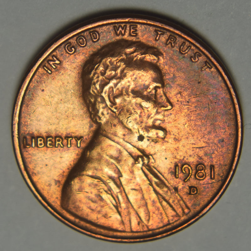 1981-D Lincoln Cent . . . . Brilliant Uncirculated