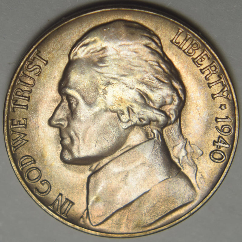 1940-D Jefferson Nickel . . . . Brilliant Uncirculated