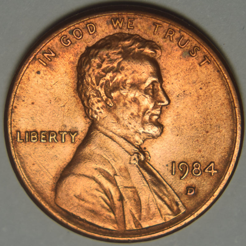 1984-D Lincoln Cent . . . . Brilliant Uncirculated