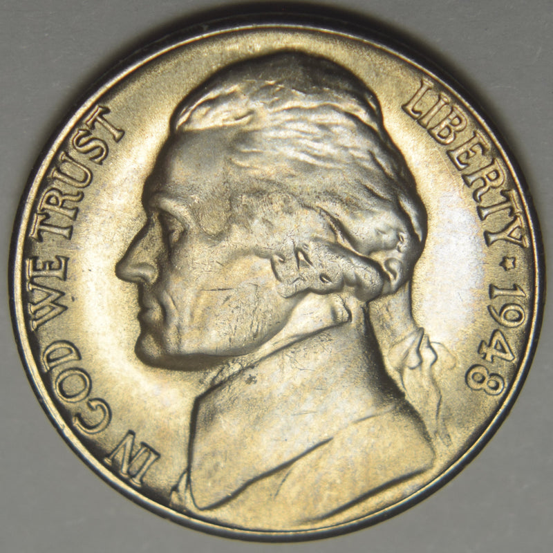 1948-S Jefferson Nickel . . . . Brilliant Uncirculated