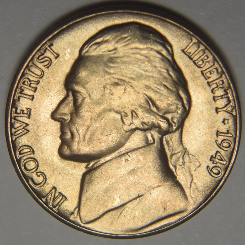 1949-D Jefferson Nickel . . . . Brilliant Uncirculated