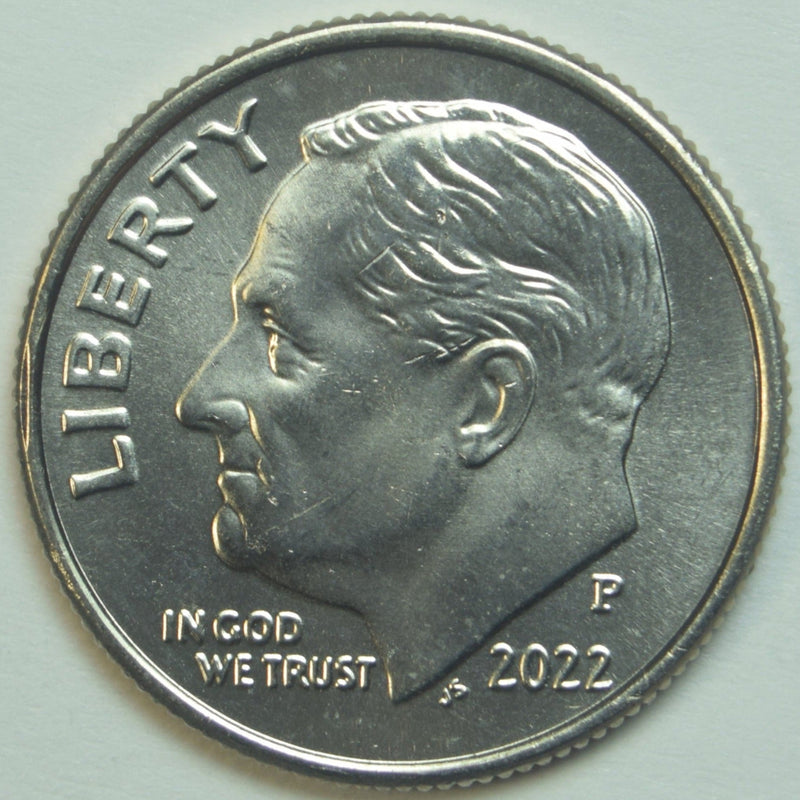 2022 Roosevelt Dime . . . . Choice Brilliant Uncirculated