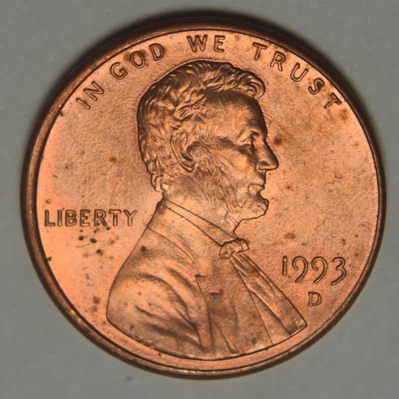 1993-D Lincoln Cent . . . . Brilliant Uncirculated