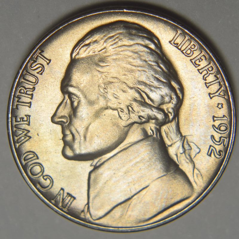 1952-D Jefferson Nickel . . . . Brilliant Uncirculated