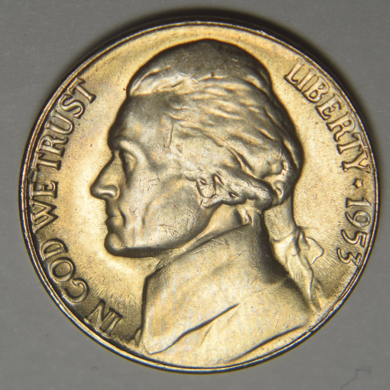 1953-S Jefferson Nickel . . . . Brilliant Uncirculated
