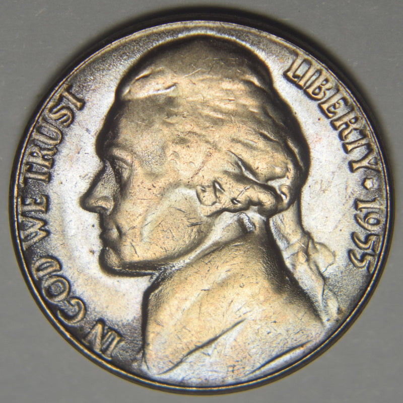 1955 Jefferson Nickel . . . . Brilliant Uncirculated