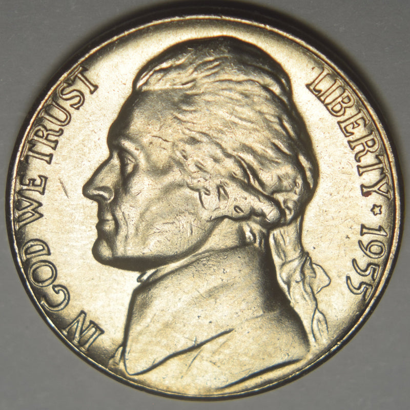 1955-D Jefferson Nickel . . . . Brilliant Uncirculated
