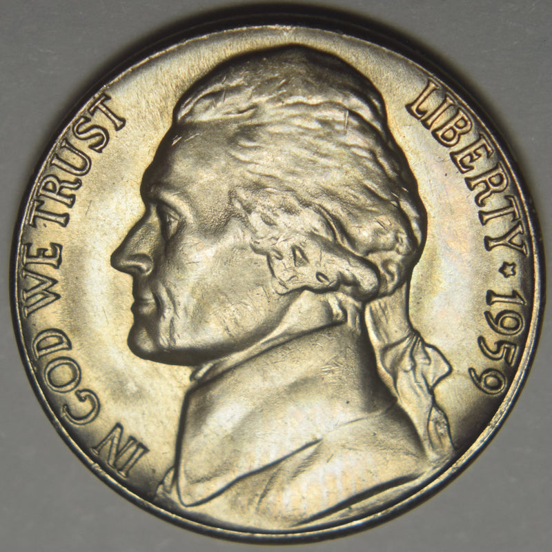 1959 Jefferson Nickel . . . . Brilliant Uncirculated